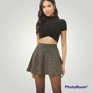 Forever21 multicolor sparkle mini skirt